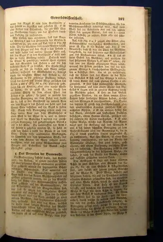 Heck Bilder-Atlas zum Converations-Lexikon 10.Abth. Gewerbswissenschaften 1849 j