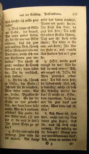 Allgemeines Gesangbuch auf königlichen Allergnädigsten Befehl 1786 Goldschnitt j