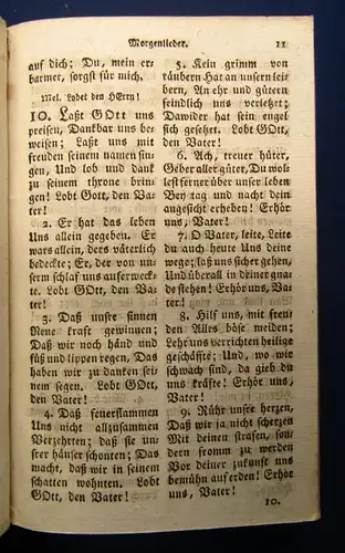 Allgemeines Gesangbuch auf königlichen Allergnädigsten Befehl 1786 Goldschnitt j