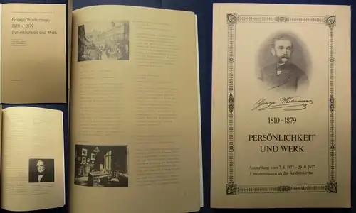 George Westermann 1810-1879 Persönlichkeit und Werk Ausstellung 1977 js