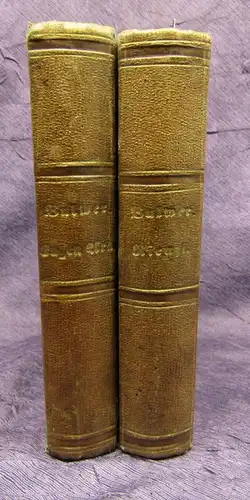 Bulwer`s sämmtliche Romane Bd.1-7 und Bd. 1-7 in 2 Büchern 1845 Kabinets-Ausg js