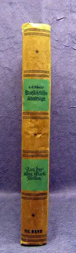 Schmidt Kursächsische Streifzüge 1924 Geschichte Gesellschaft Sachsen mb