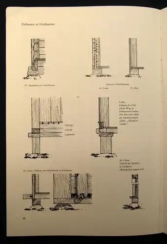 Traber Alte bäuerliche Nebengebäude in Nord- Niedersachsen 1959 13 gef.Tafeln js