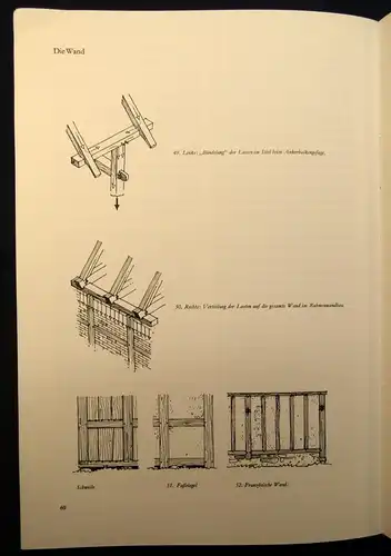 Traber Alte bäuerliche Nebengebäude in Nord- Niedersachsen 1959 13 gef.Tafeln js