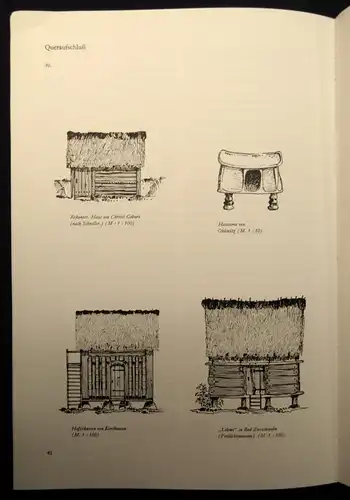 Traber Alte bäuerliche Nebengebäude in Nord- Niedersachsen 1959 13 gef.Tafeln js