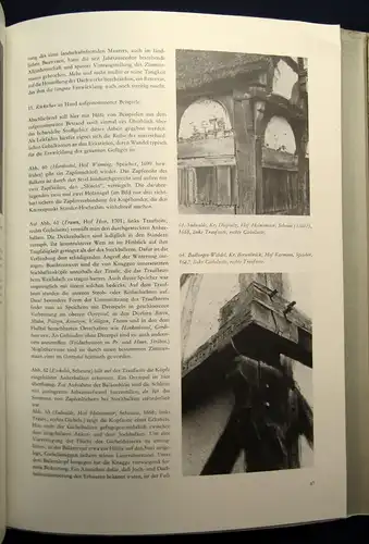 Traber Alte bäuerliche Nebengebäude in Nord- Niedersachsen 1959 13 gef.Tafeln js