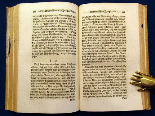 Reimarus, H.S. 1762 Allgemeine Betrachtungen über die Triebe der Thiere am