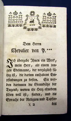 Caraccioli, Marquis 1770 Praktische Landökonomie der Alten + Der Frau(...) am