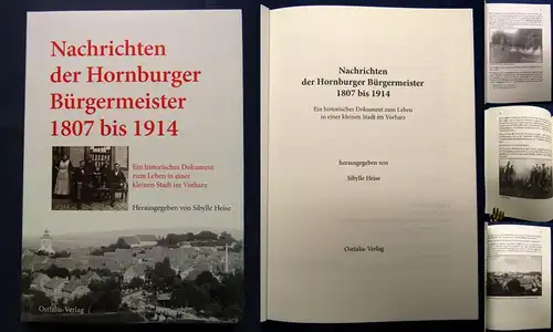 Heise Nachricht der Hornburger Bürgermeister 1807 bis 1914 Historisch 2013 js