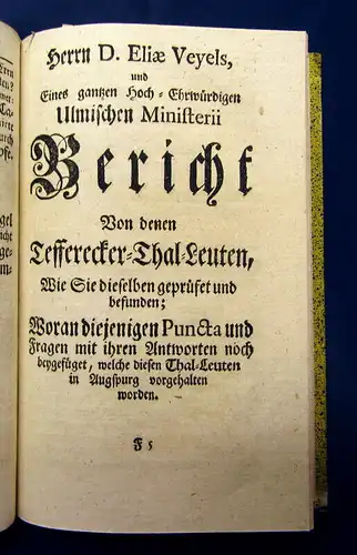 Johann Gottlieb Hillingern Beitrag zur Kirchen-Historie(...) 1732 am