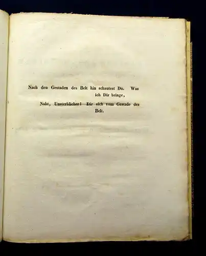 Tegner und Oehlschläger An Goethe - Am 28. August 1929 am