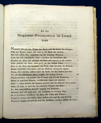 Tegner und Oehlschläger An Goethe - Am 28. August 1929 am