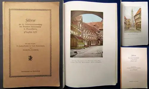 Führer zur 36.Vertreterversammlung des deutschen Lehrervereins Braunschweig js