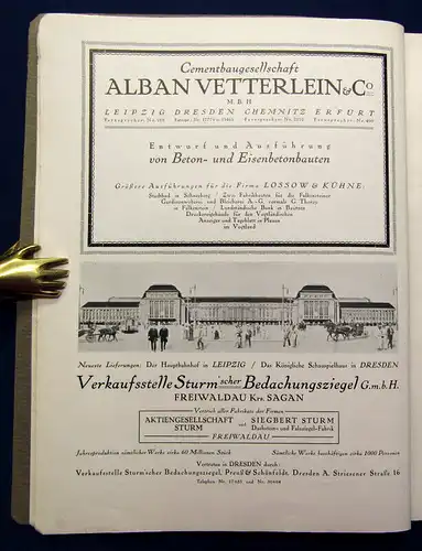 Lossow&Kühne (Max Hans Kühne) Arbeiten aus den Jahren 1906-1913 am