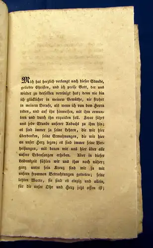 Knippenberg, Christian Ludwig 1830 Golgatha oder Predigten (...) am