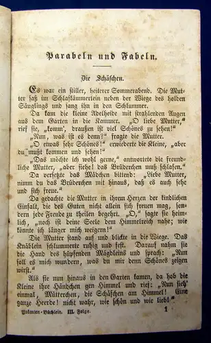 Beumer, P. F.  um 1850 Das Buch der Belohnung am