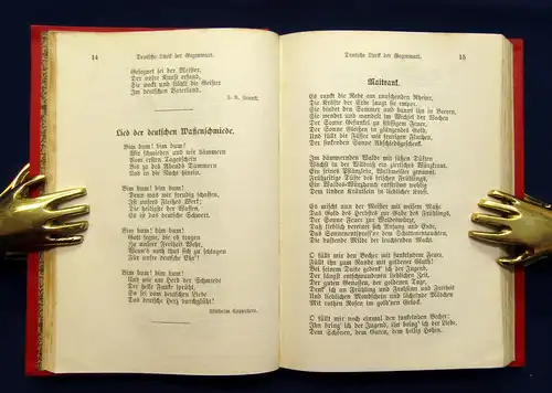 Lemmermayer Dichtergrüsse Deutsche Lyrik der Gegenwart um 1900 Literatur mb