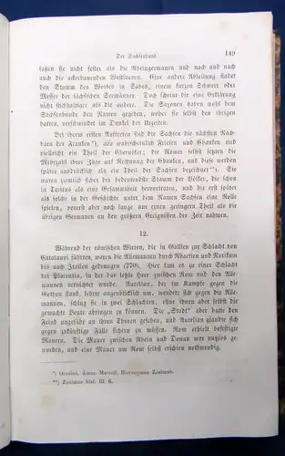 Benedey Geschichte des deutschen Volkes 2 Bde. 1853/55 Kaiser Kaiserthum js