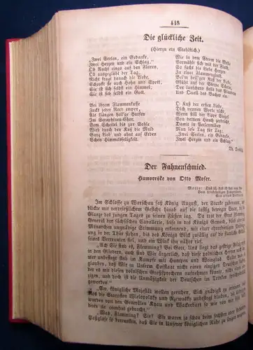 Blumen der Zeit 2 Bde. 1847 Magazin der neuesten Erzählungen,Gedichte..selten js