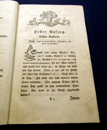 Lessing, Gotthold Ephraim 1770 Minna von Barnhelm, oder das Soldatenglück. am