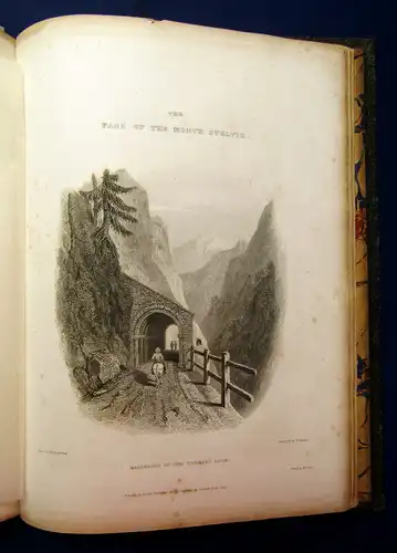 Brockedon, William 1828 Illustrations of the Passes of the Alps, by... am