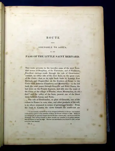 Brockedon, William 1828 Illustrations of the Passes of the Alps, by... am