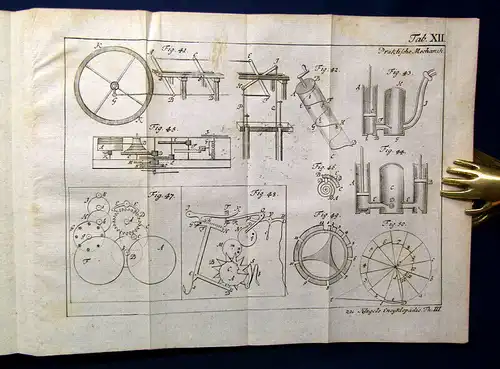 Klügel, Georg Simon 1784 Anfangsgründe  Mechanik [...] Kriegsbaukunst am