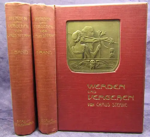 Sterne Werden und vergehen Eine Entwicklungsgeschichte 2 Bde. Kosmos 1905/06 js