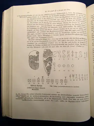 Wirth Der Aufgang der Menschheit 1928 EA selten Or. Ausgabe Die Grundzüge Bd.1 j