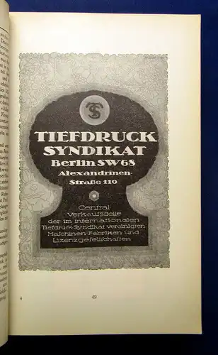 Poeschel & Trepte  1914 Int. Ausstellung für Buchgewerbe und Graphik am