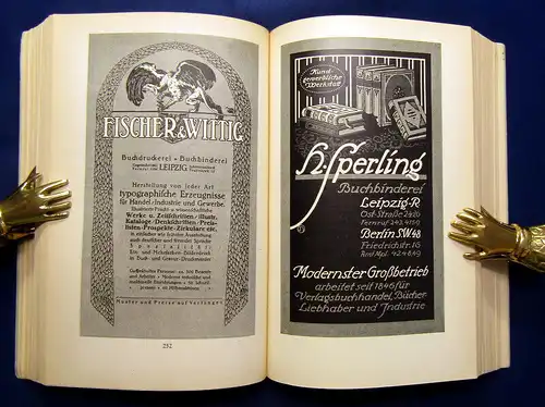 Poeschel & Trepte  1914 Int. Ausstellung für Buchgewerbe und Graphik am