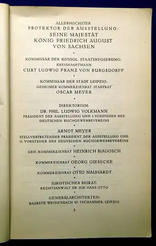 Poeschel & Trepte  1914 Int. Ausstellung für Buchgewerbe und Graphik am