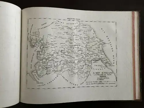 Schlieben Atlas von Europa 1829-30 Ortskunde Geographie Russland Europa mb