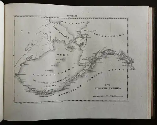 Schlieben Atlas von Europa 1829-30 Ortskunde Geographie Russland Europa mb