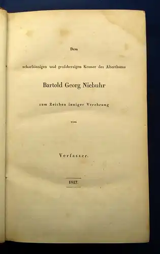 Böckh Die Staatshaushaltung der Athener 2 Bde. (v.3) 1851 Gesellschaft Politik j