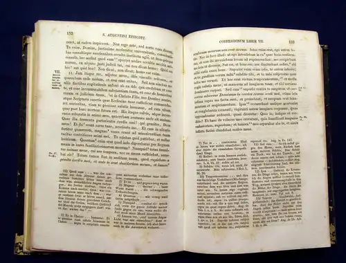 Von Raumer Sancti Augustini Confessionum Libri Tredecim 1856 Theologie Kirche mb