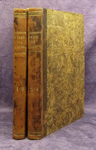 Kollmann Auserlesene Predigten des Pater Da Lojano 4 Bde. in 2 Theologie 1830 js