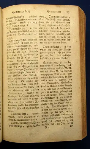 Roith Ferdinand Johann gemeinnütziges Lexikon für Leser aller Klassen 1791 js
