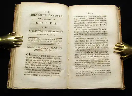 Theveneau de Morande, Ch. 1777 Le Gazetier cuirasse ou Anecdotes ... am