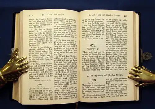Gesangbuch Befiel dem Herrn deine Wege 1883 Religion Christentum Theologie mb