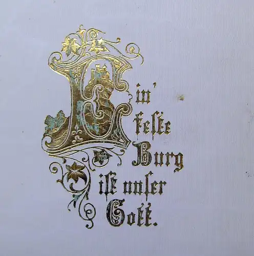 Evangelisch-Lutherisches Gesangbuch der Provinz Schleswig-Holstein 1887 mb