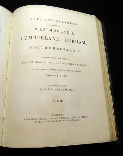 Rose, Thomas 1833 Westmorland, Cumberland, Durham and Northumberland, ... am