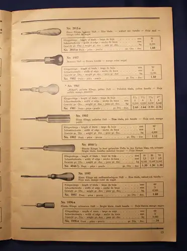 Original Katalog G.Mäder & Müller Schmalkalden Werkzeugfabrik 1936 Technik js