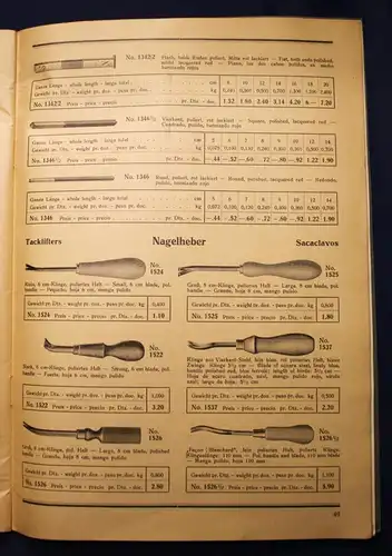 Original Katalog G.Mäder & Müller Schmalkalden Werkzeugfabrik 1936 Technik js