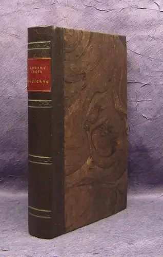 Lauenstein, J.D.V. Gedichte 1801 Belletristik Klassiker Literatur Lyrik js