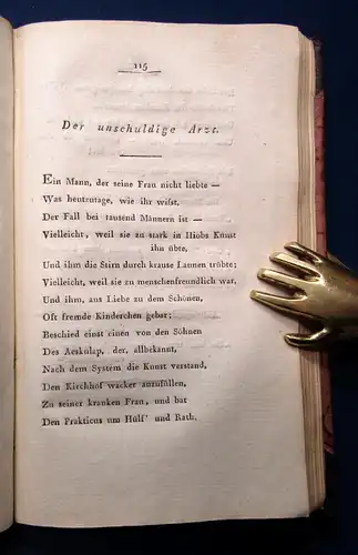 Lauenstein, J.D.V. Gedichte 1801 Belletristik Klassiker Literatur Lyrik js