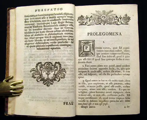 Ernesti Initia Doctrinae Solidioris 1746 Theologie Kirche Religion lateinisch mb