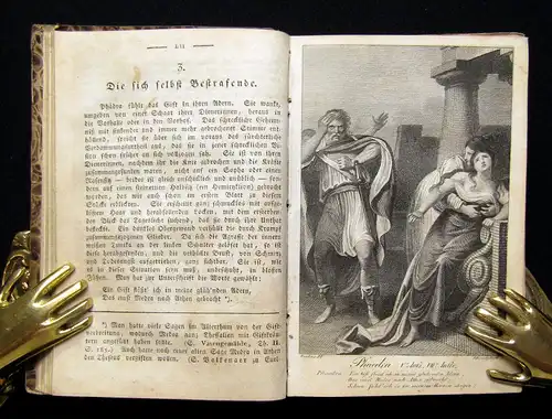 Minerva Taschenbuch für das Jahr 1820 Belletristik Lyrik Literatur mb