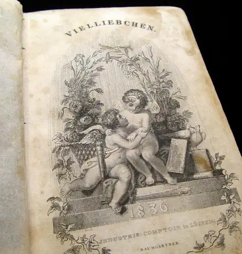 Tromlitz Vielliebchen Ein Taschenbuch für 1836 Belletristik Literatur Lyrik mb