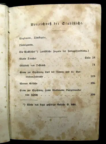 Tromlitz Vielliebchen Ein Taschenbuch für 1836 Belletristik Literatur Lyrik mb